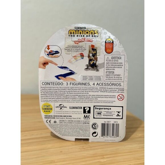 Minions The Rise of Gru Splat'ems Mini Figures and Launcher - Picture 2 of 6